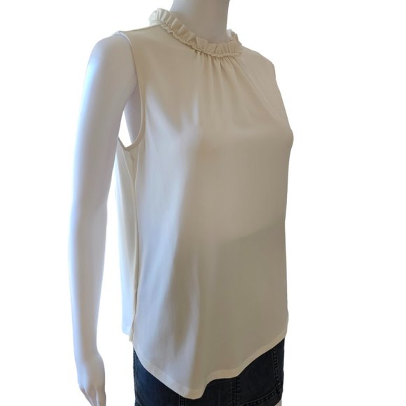 Ann Taylor Factory Mock Neck Sleeveless - Picture 2 of 5